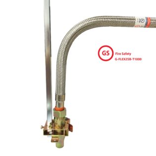 Ống mềm nối đầu phun chữa cháy Sprinkler dài 1000mm G-FLEX25B-T1000 (có vỏ bện inox)