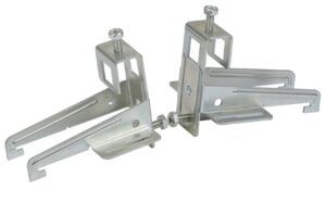 Kẹp bên trần chìm phù hợp khung gỗ